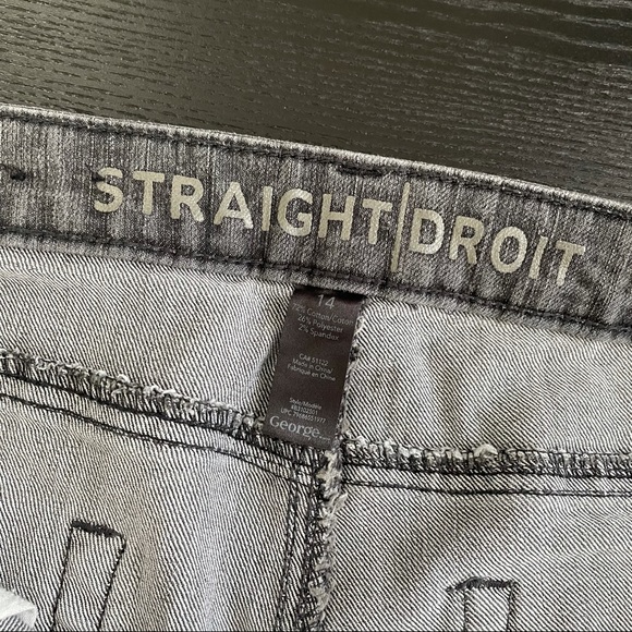 Grey Denim Skinny Jeans - Picture 8 of 11